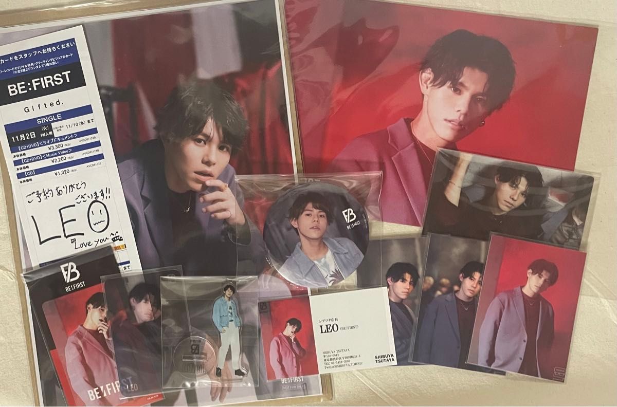 BE FIRST LEO Gifted 特典セット｜Yahoo!フリマ（旧PayPayフリマ）