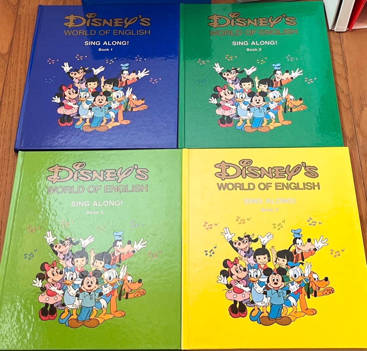 DWE ディズニー英語システム シングアロング 12巻 DVD CD 絵本 ガイド
