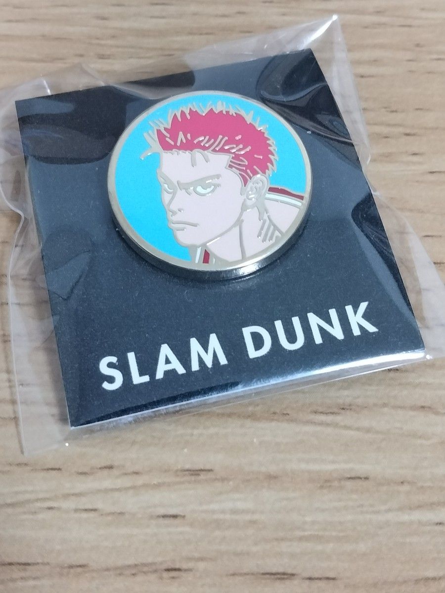 スラムダンク ピンバッジ 桜木花道 流川楓 4個セット アニメイト