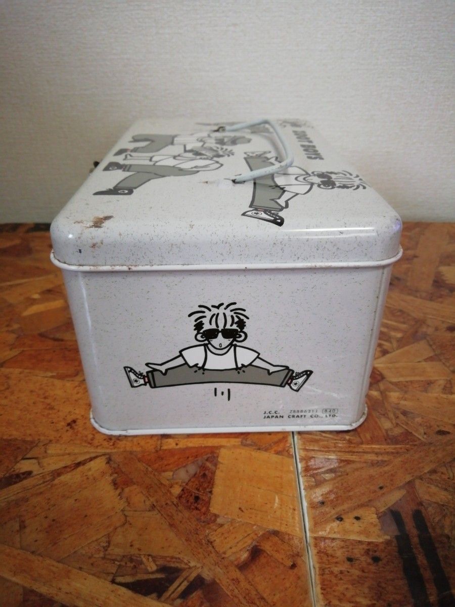 昭和レトロ ファンシー ZOOT BOYS スチールボックス 超レア 昭和レトロ