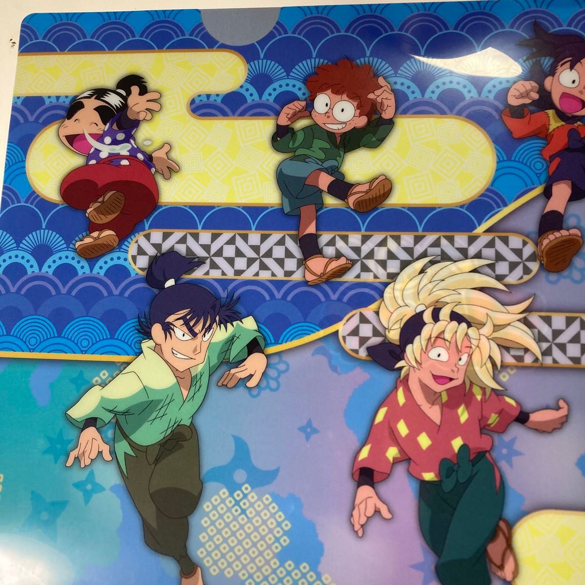 忍たま クリアファイル は組 私服 食満留三郎 善法寺伊作 猪名寺乱太郎