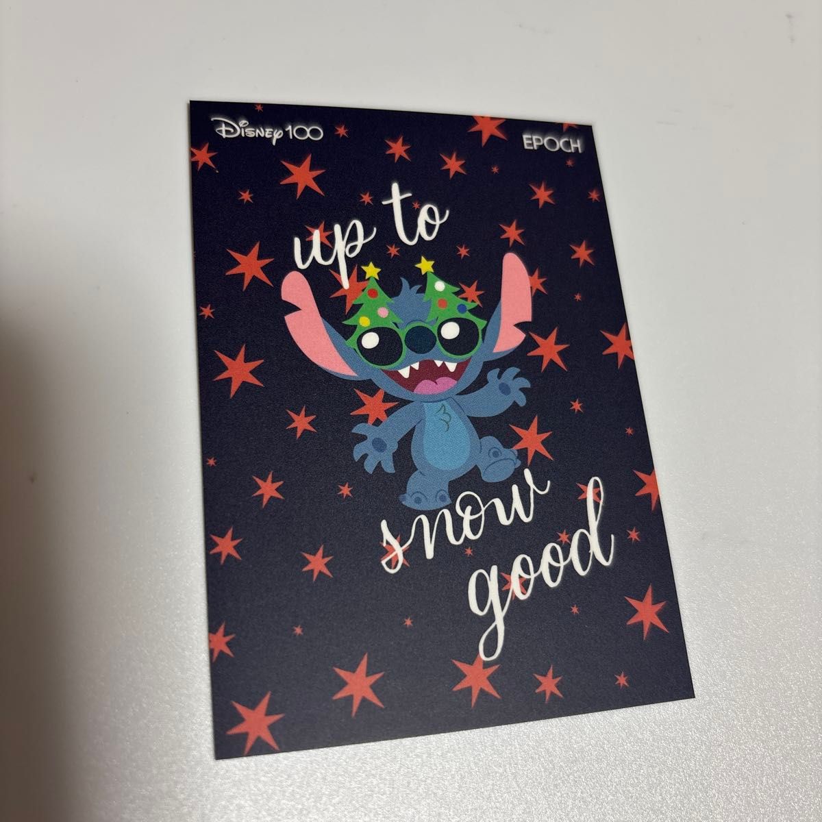 ディズニー スティッチ エポック カード EPOCH PREMIER EDITION STITCH