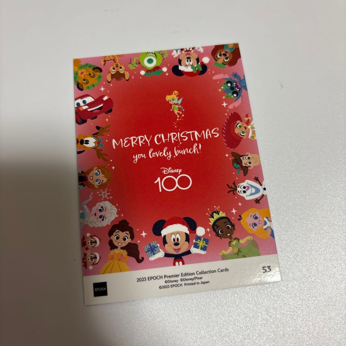 ディズニー スティッチ エポック カード EPOCH PREMIER EDITION STITCH