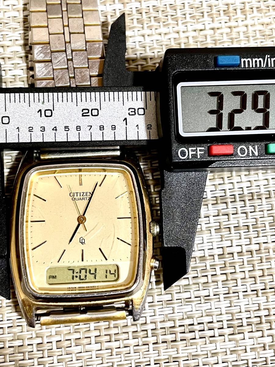Vintage 1981年製 希少モデル/稼働]CITIZEN digi-ana/シチズン