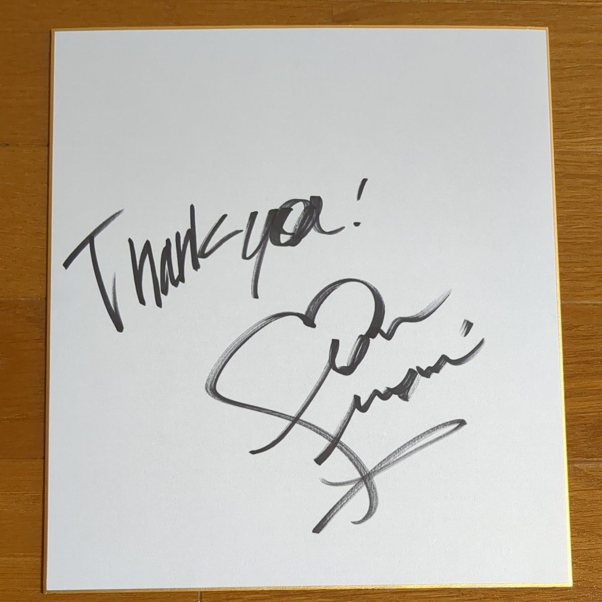 乃木坂46 梅澤美波さんのサイン色紙｜Yahoo!フリマ（旧PayPayフリマ）