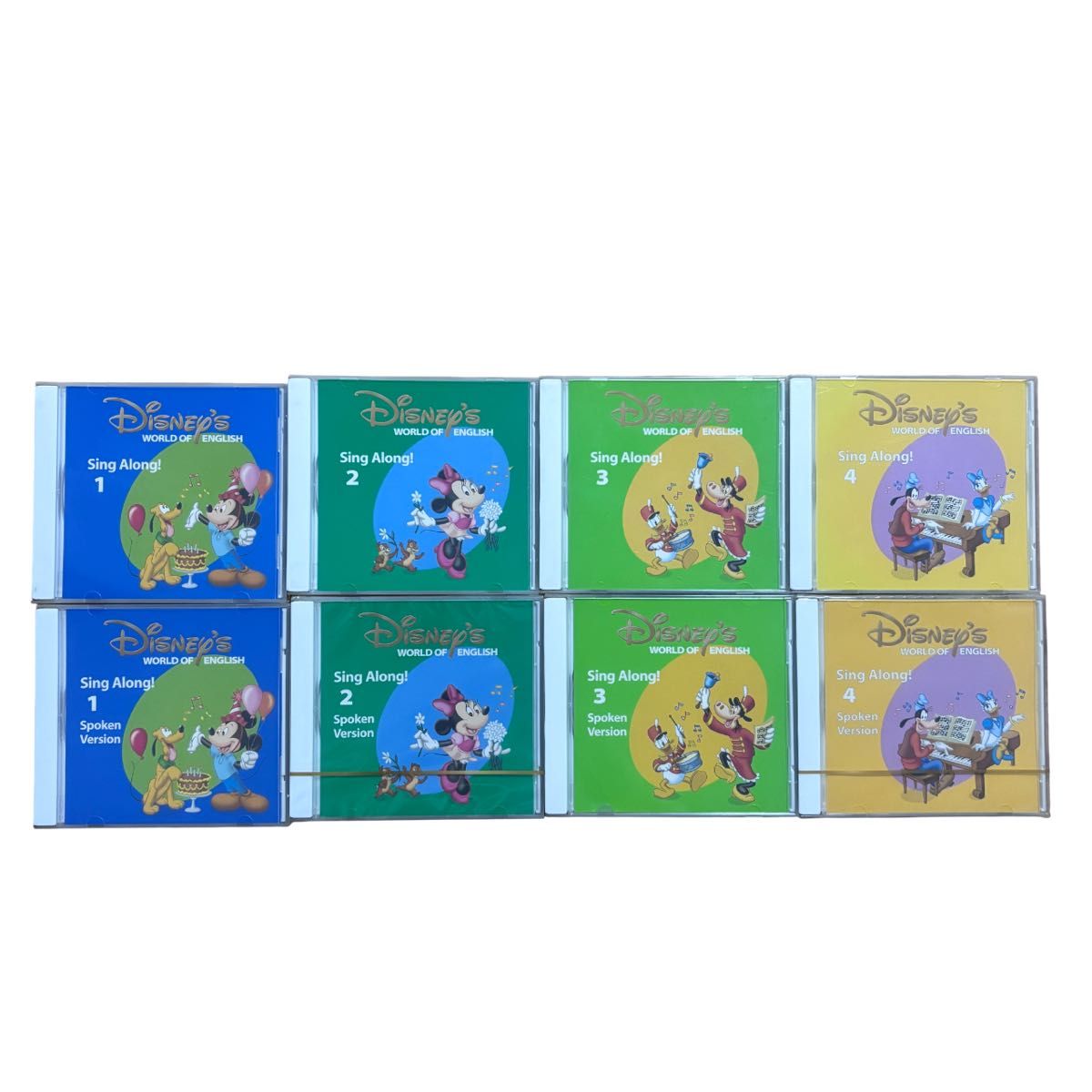 Sing Along シングアロングセット新子役版 2017年ごろ DWE ディズニー