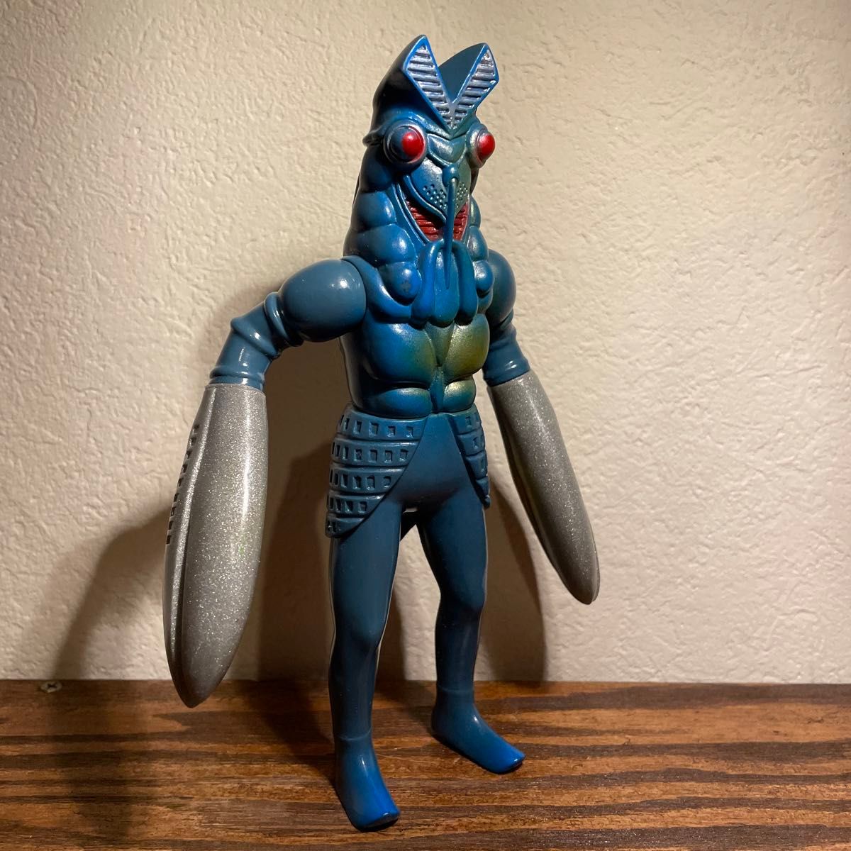 バルタン星人 ソフビ 1983 バンダイ 当時物 昭和 レトロ ウルトラマン