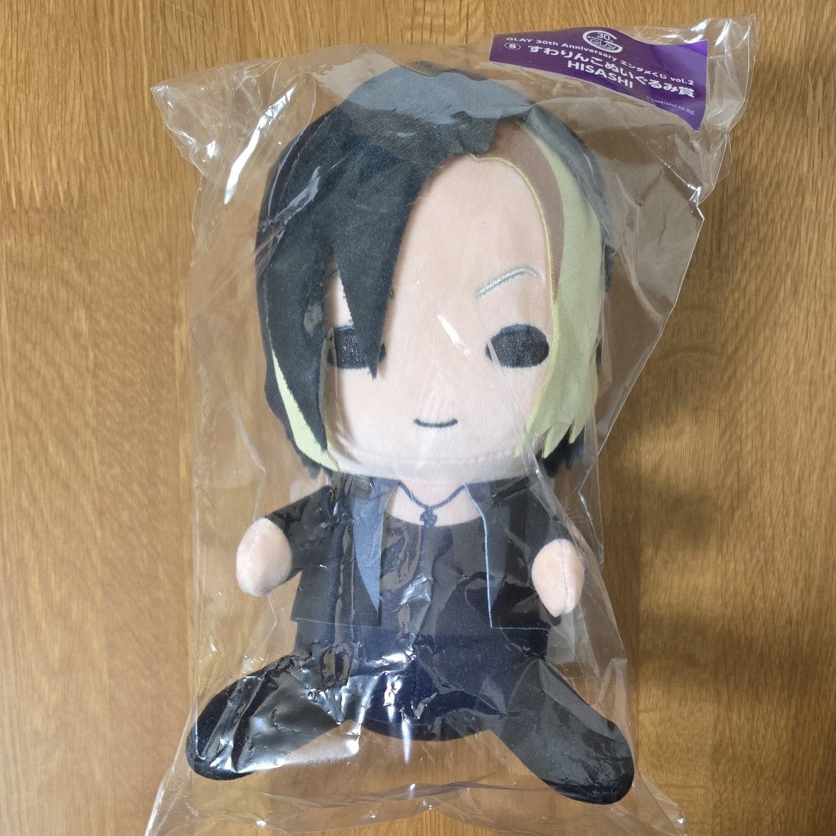 GLAY 30th Anniversaryエンタメくじ vol 2 ⑧ すわりんこぬいぐるみ賞