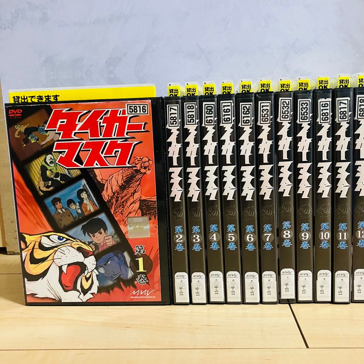 タイガーマスク DVD全巻セット 全18巻｜Yahoo!フリマ（旧PayPayフリマ）