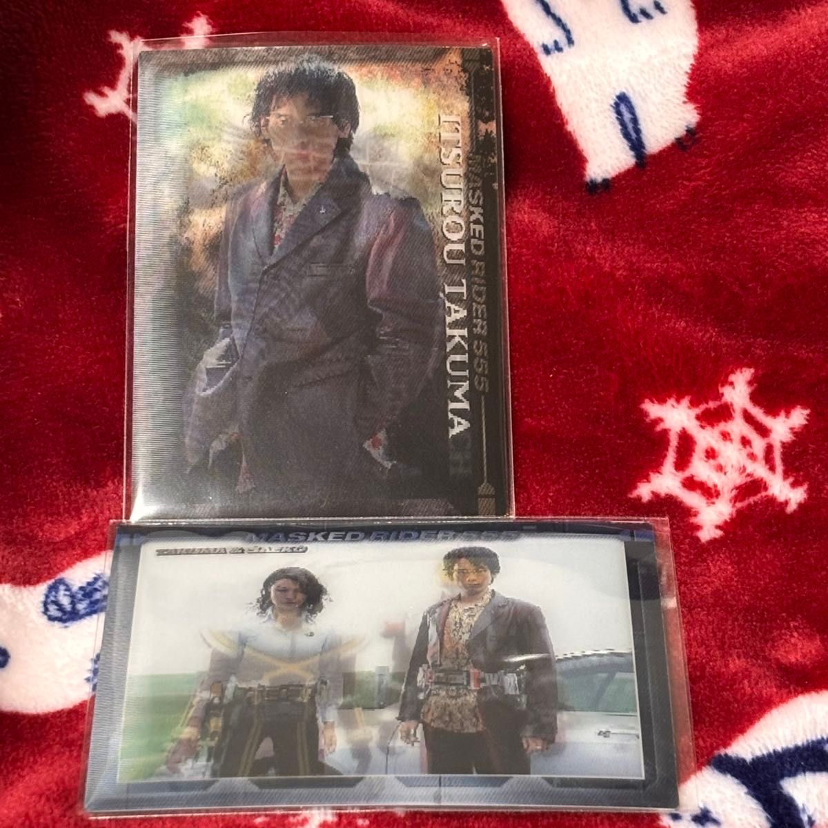 タイムセール 仮面ライダーファイズ 555 チェンジング カード 2枚 琢磨