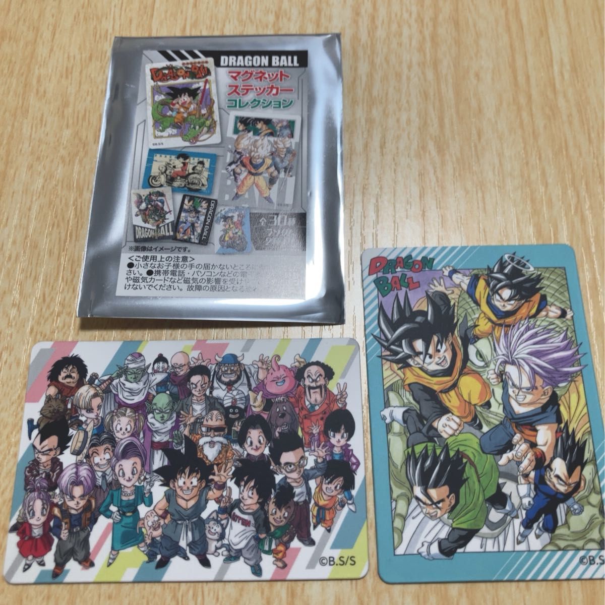 ドラゴンボール マグネットステッカーコレクション 孫悟空 魔人ブウ