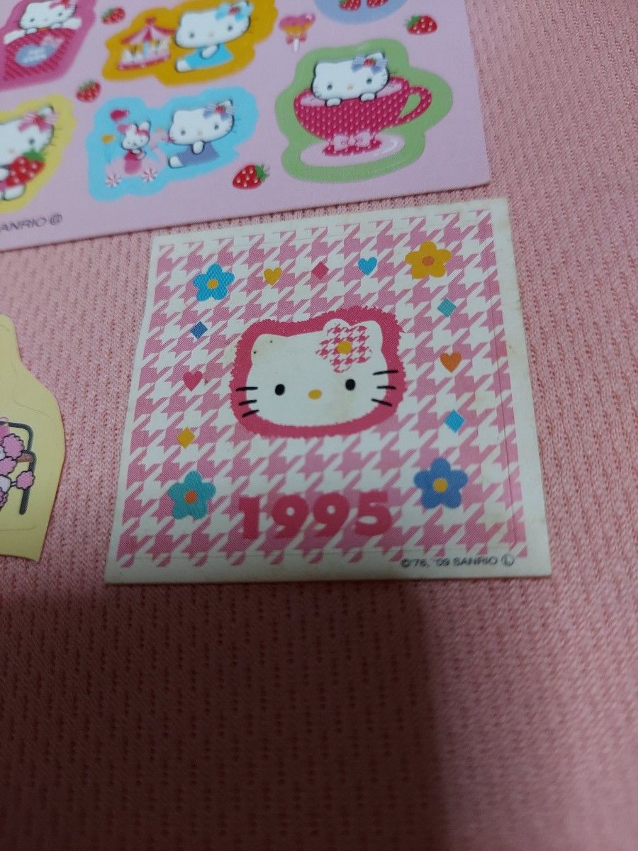 レア レトロ Sanrio サンリオ ハローキティ キティちゃん シール