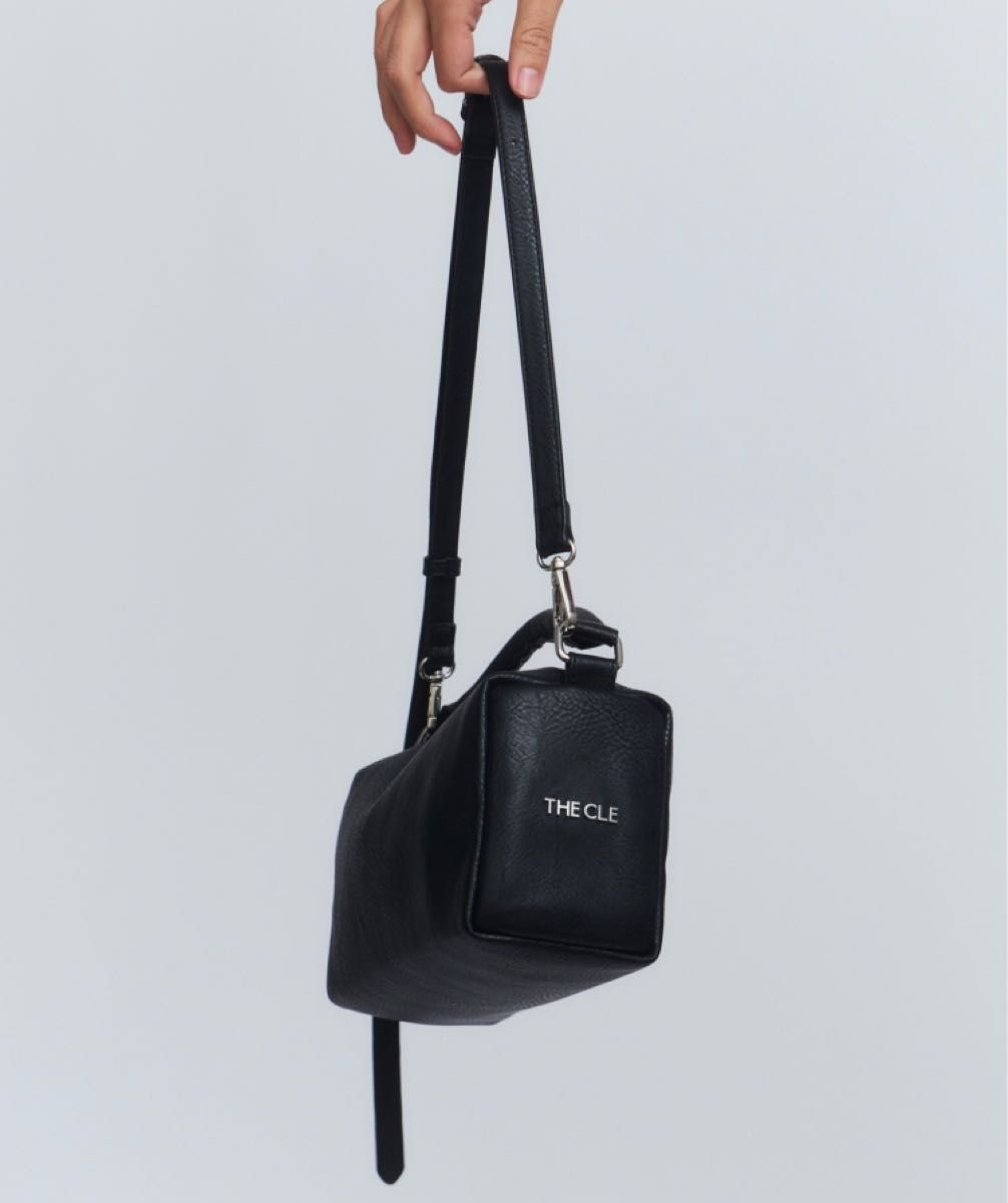 新品未開封】thecle ザクレ BOX BAG ショルダーバッグ ブラック 2way