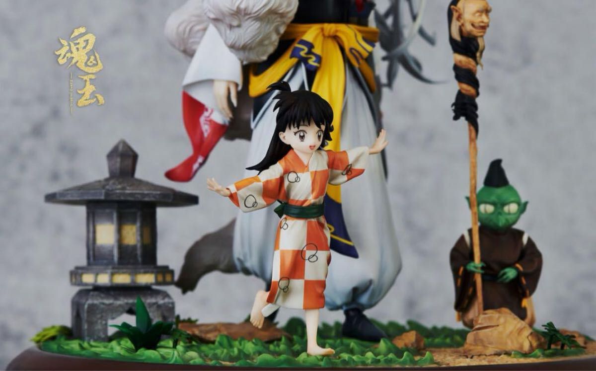 犬夜叉 殺生丸 ガレージキットフィギュア DXバージョン りん付き