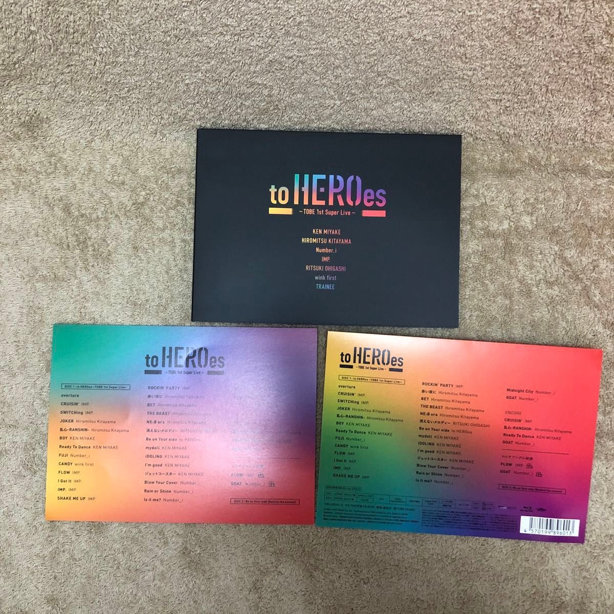 to HEROes 1st Super Live (初回生産限定盤 Blu-ray Disc) Be on Your