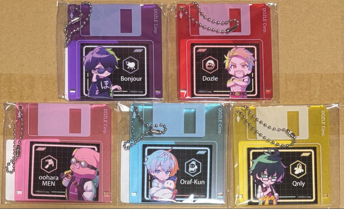 ドズル社 DMMスクラッチ【NEO-CHARA】フロッピーディスク風アクリル