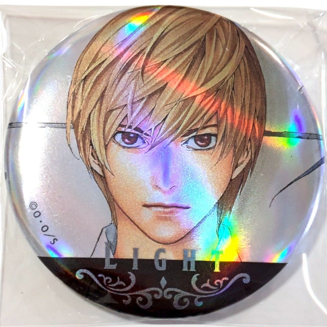 夜神月 メタル缶バッジ DEATH NOTE POP UP デスノート ポップアップ
