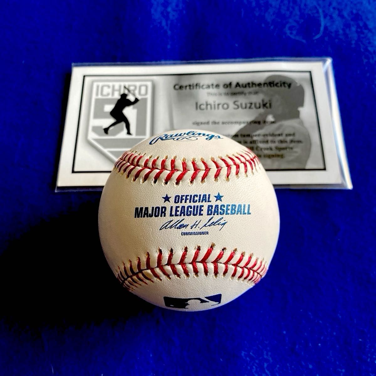 イチロー 直筆サイン 証明書&ホログラム付 MLB公式ボール｜Yahoo