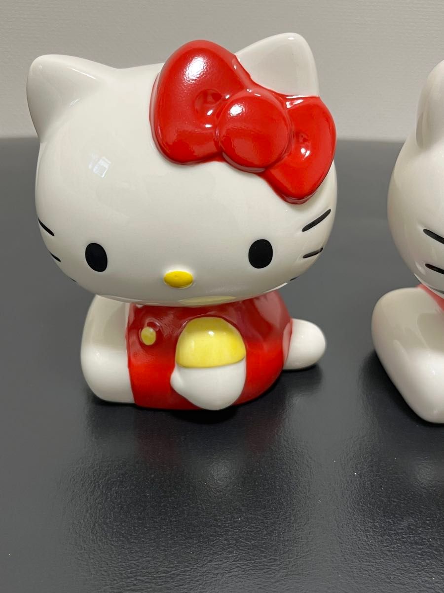 ハローキティ 陶器 貯金箱 2012年 レア 2個 サンリオ｜Yahoo!フリマ