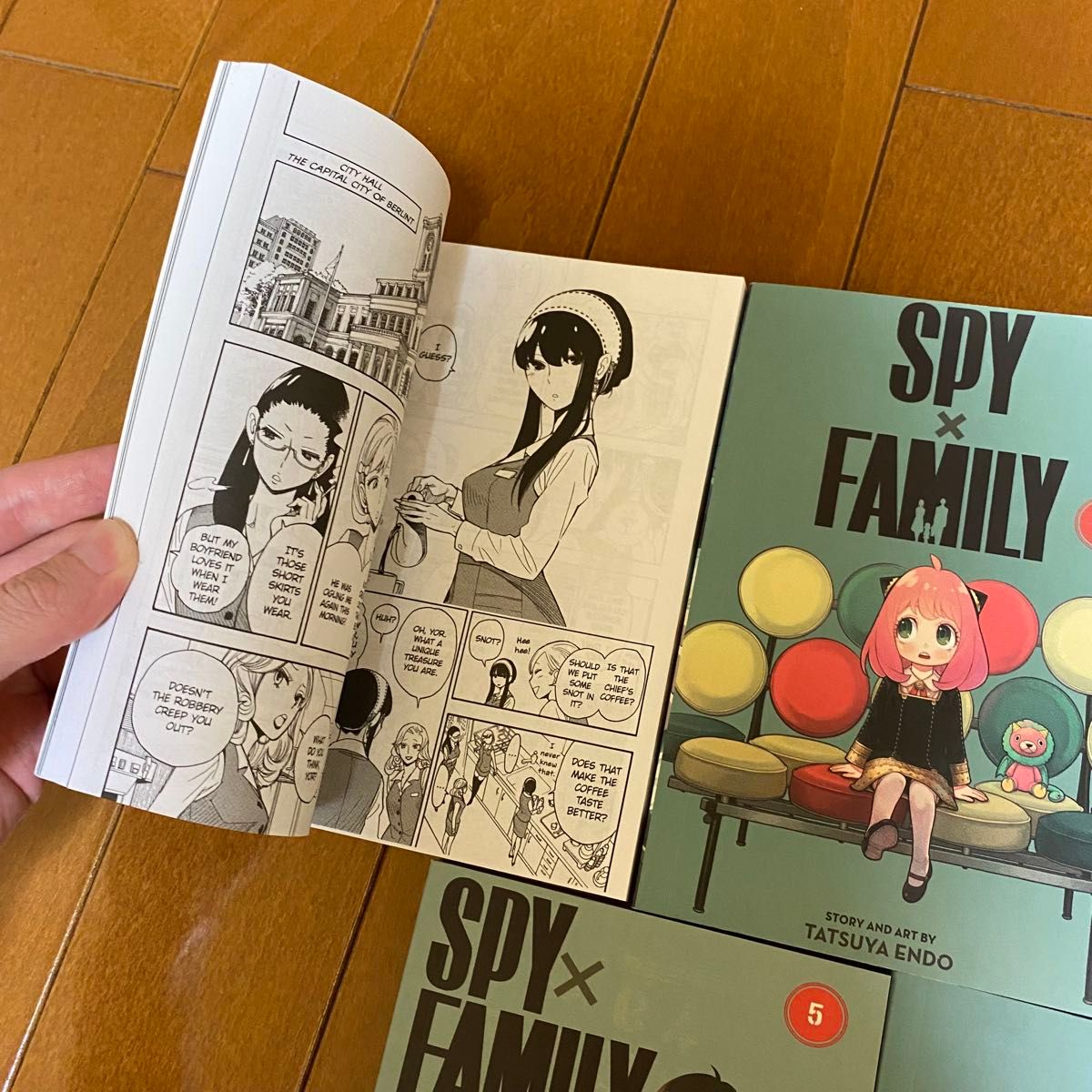 spy×family 英語 1〜7巻 海外版 洋書 スパイファミリー 漫画 英訳 多読