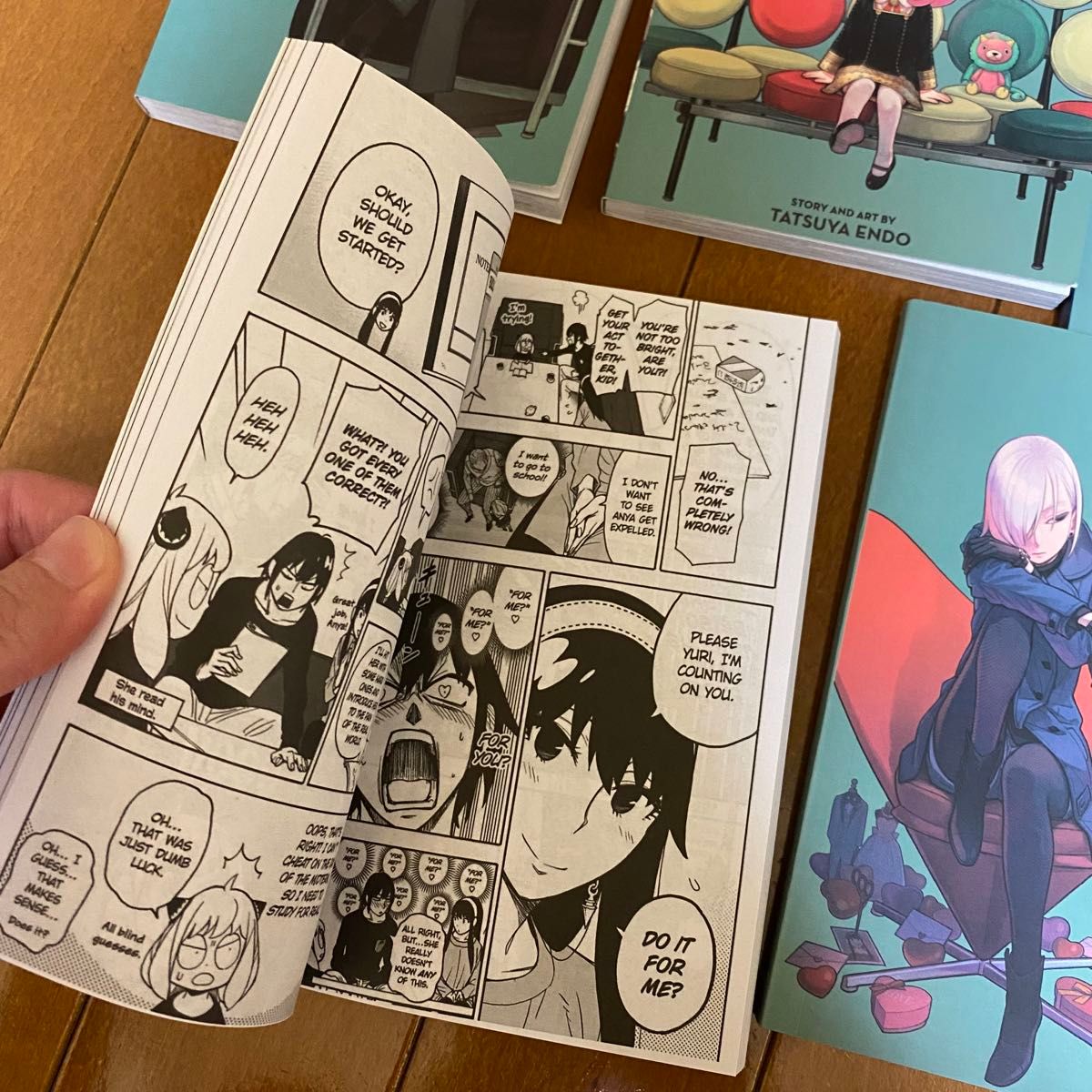 spy×family 英語 1〜7巻 海外版 洋書 スパイファミリー 漫画 英訳 多読