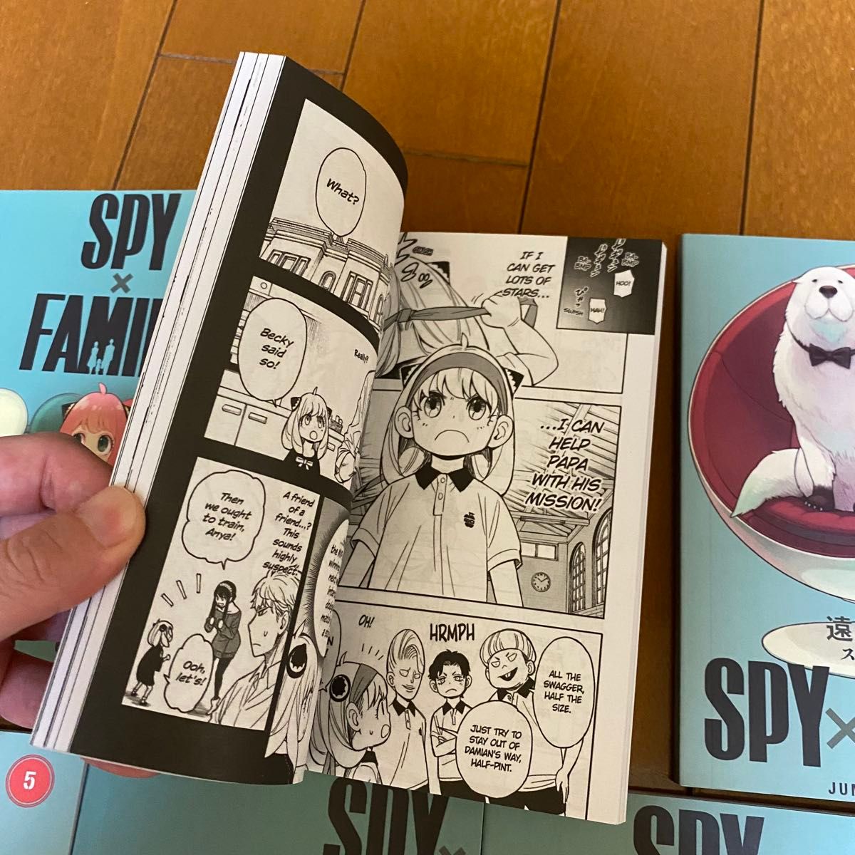 spy×family 英語 1〜7巻 海外版 洋書 スパイファミリー 漫画 英訳 多読