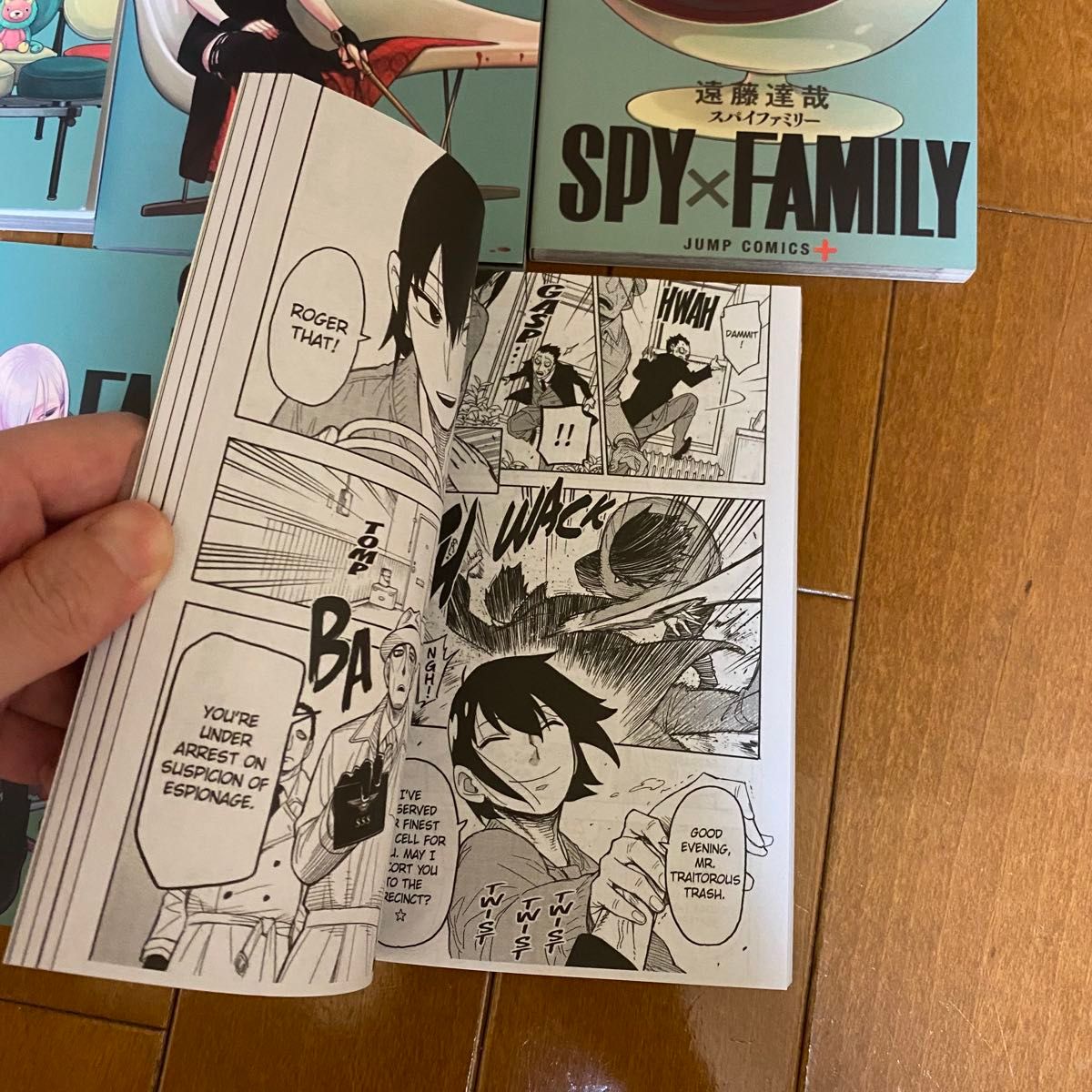 spy×family 英語 1〜7巻 海外版 洋書 スパイファミリー 漫画 英訳 多読