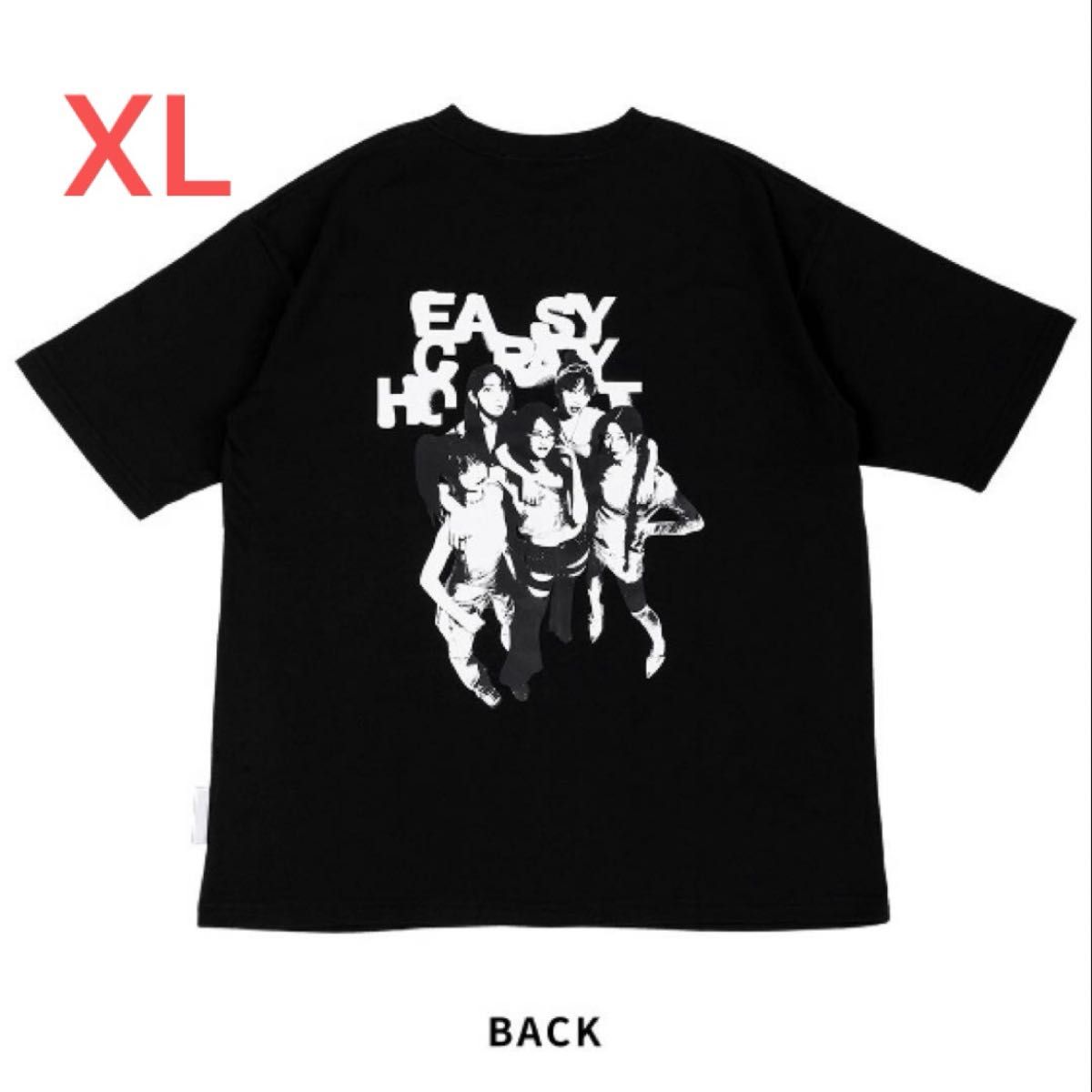Le Sserafim ルセラ EASY CRAZY HOT フォト Tシャツ XLサイズ 2025 ル