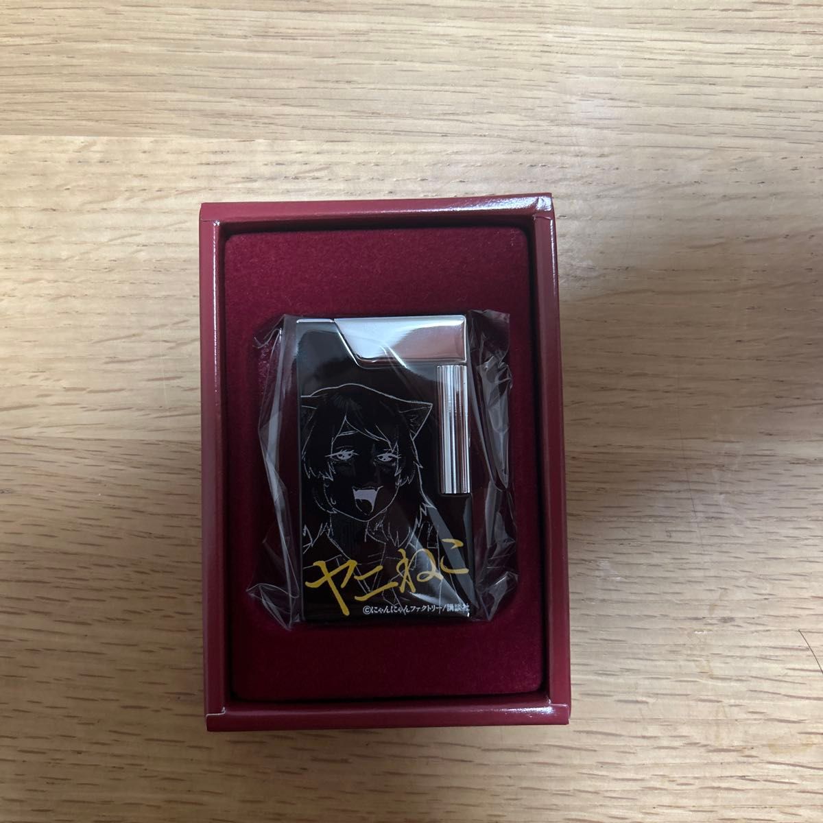 ヤニねこ】RONSON ロンソン ワーク26 ラッカー黒 フリントオイル