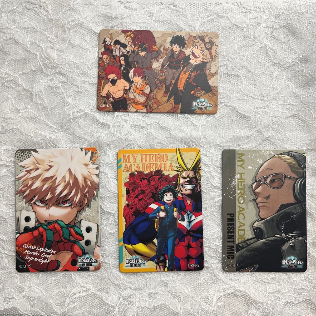 僕のヒーローアカデミア ヒロアカ 原画展 マグネットステッカー