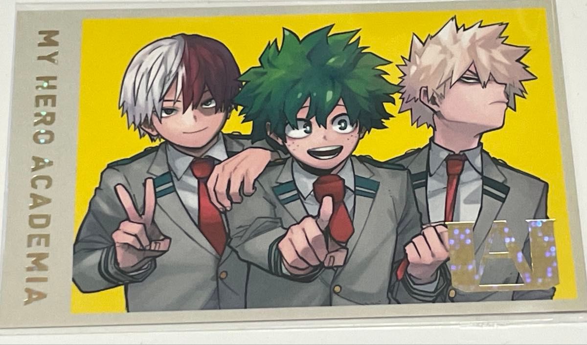 ヒロアカ展 原画展 メモリアルコレクション 緑谷 爆豪 轟｜Yahoo