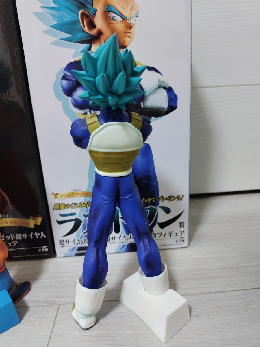 ドラゴンボール 一番くじ メモリーズ 孫悟空 ベジータフィギュア