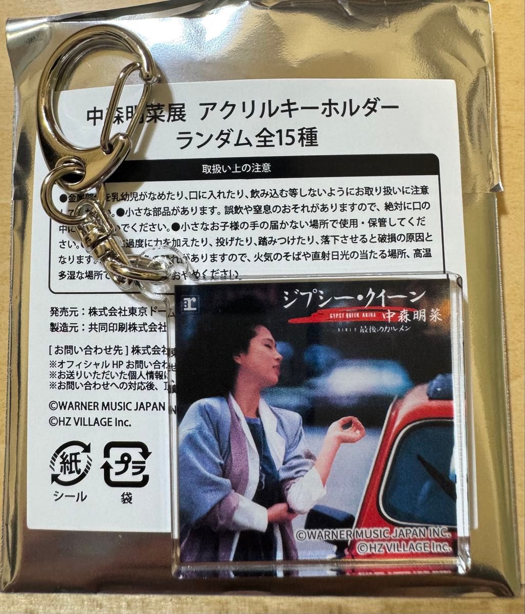 中森明菜 アクリルキーホルダー ジプシー・クイーン｜Yahoo!フリマ（旧