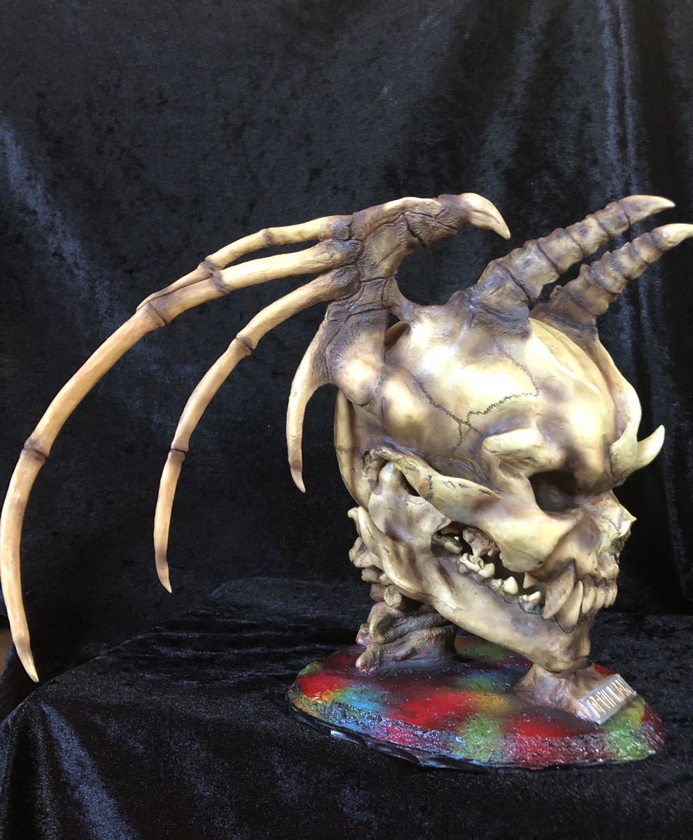 激レア フューチャーモデルズ デビルマン スカル 1/1 佐川博士 制作