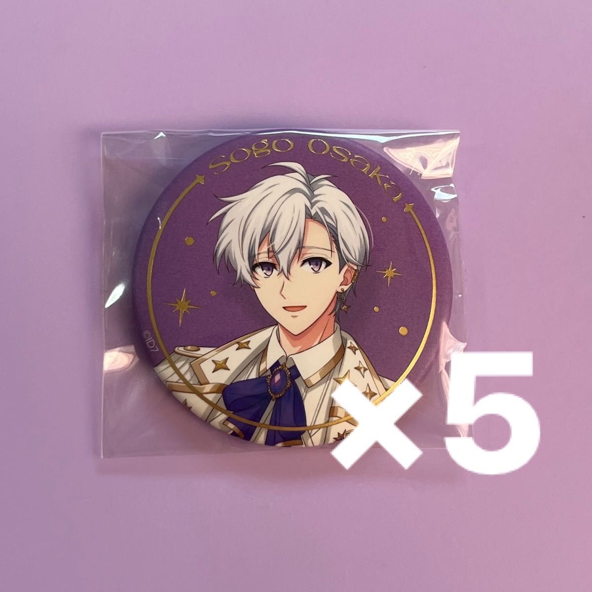 アイナナ 16producers 缶バッジ 逢坂壮五 アイナナ 16producers 缶