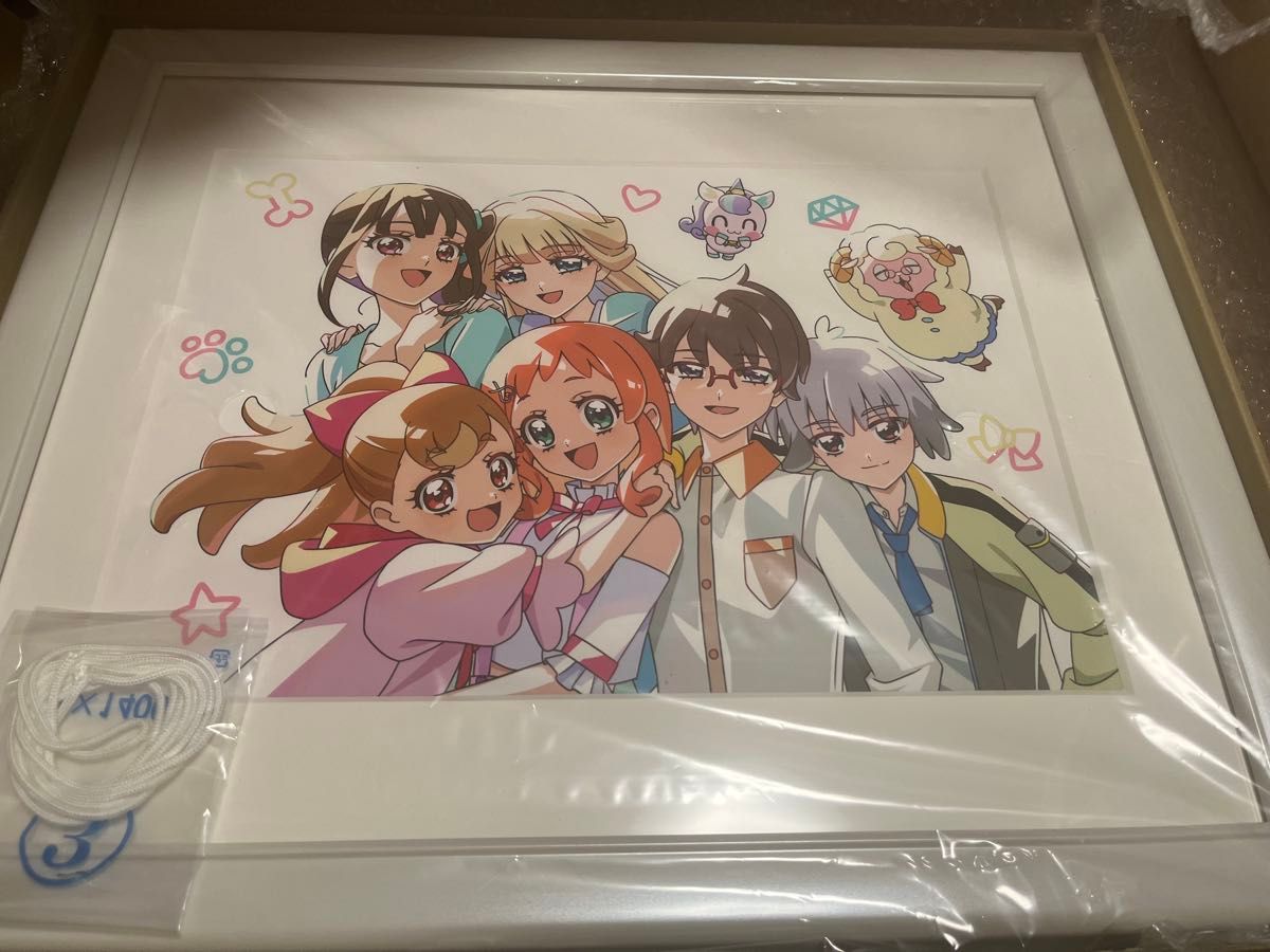 わんだふるぷりきゅあ 額装高精細アート 複製原画 最終回 最終話