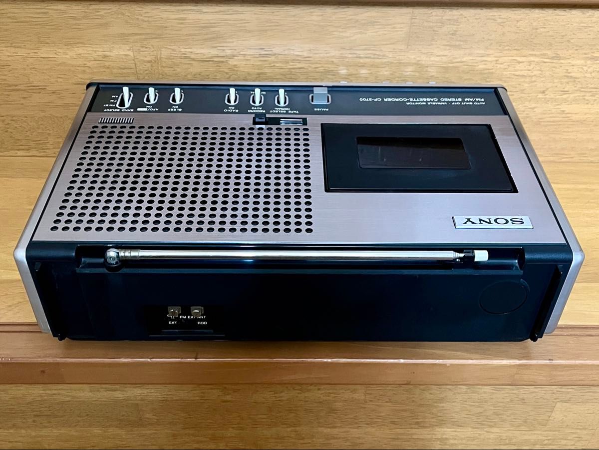 超美品 動作確認済み SONYソニー ラジカセ デンスケ CF-2700 カセット