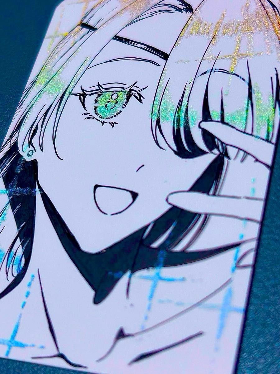 専用 絵画 手描きイラスト 原画 鉛筆画 ドローイング リボン 手描き