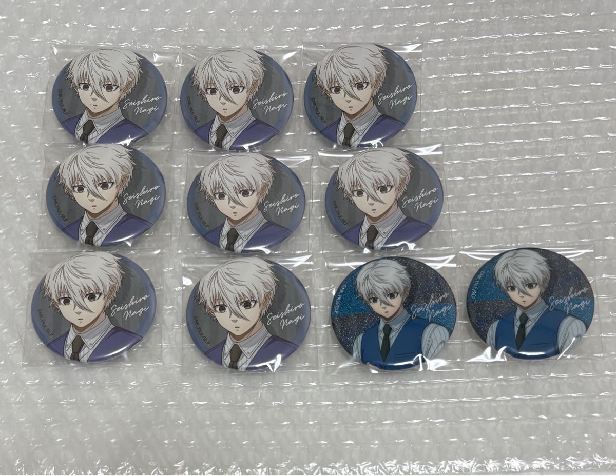 ブルーロック 凪誠士郎 カラースーツ 缶バッジ グリッター｜Yahoo