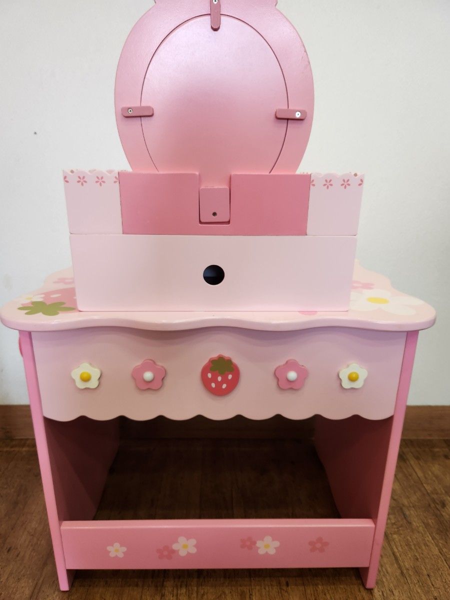 マザーガーデン 机 椅子 野いちご レア 廃盤 木製 デスクチェア