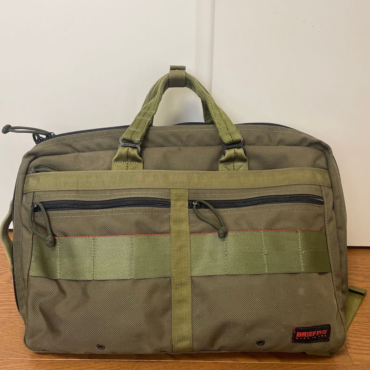廃盤レンジャーグリーン】BRIEFING 廃盤 A4 3way C3 LINER ビジネス