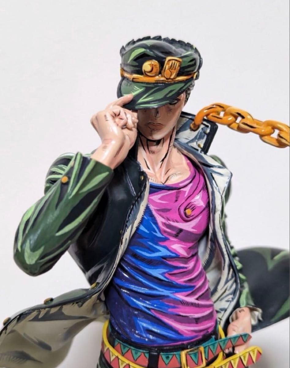 ジョジョの奇妙な冒険 フィギュア リペイント SMSP 空条承太郎 2次元