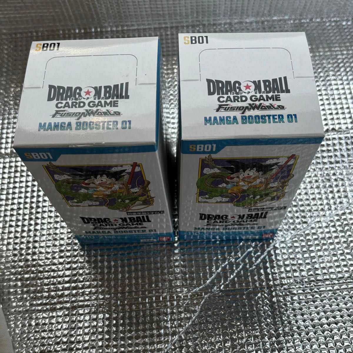 テープ付 2ボックス フュージョンワールド MANGA BOOSTER 01 マンガ