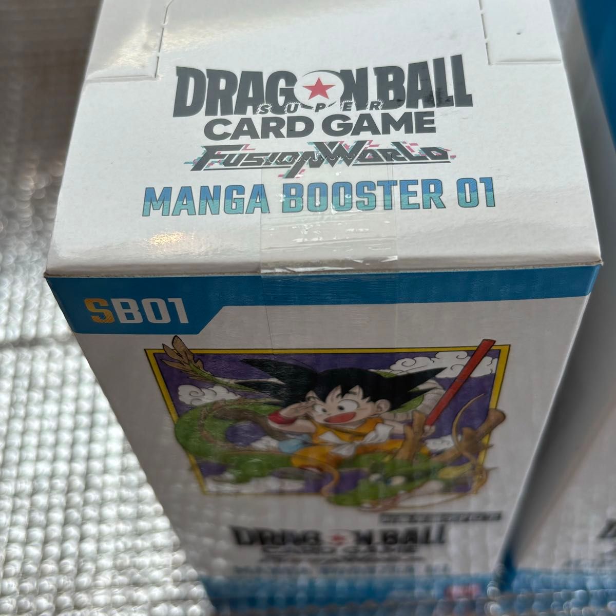 テープ付 2ボックス フュージョンワールド MANGA BOOSTER 01 マンガ