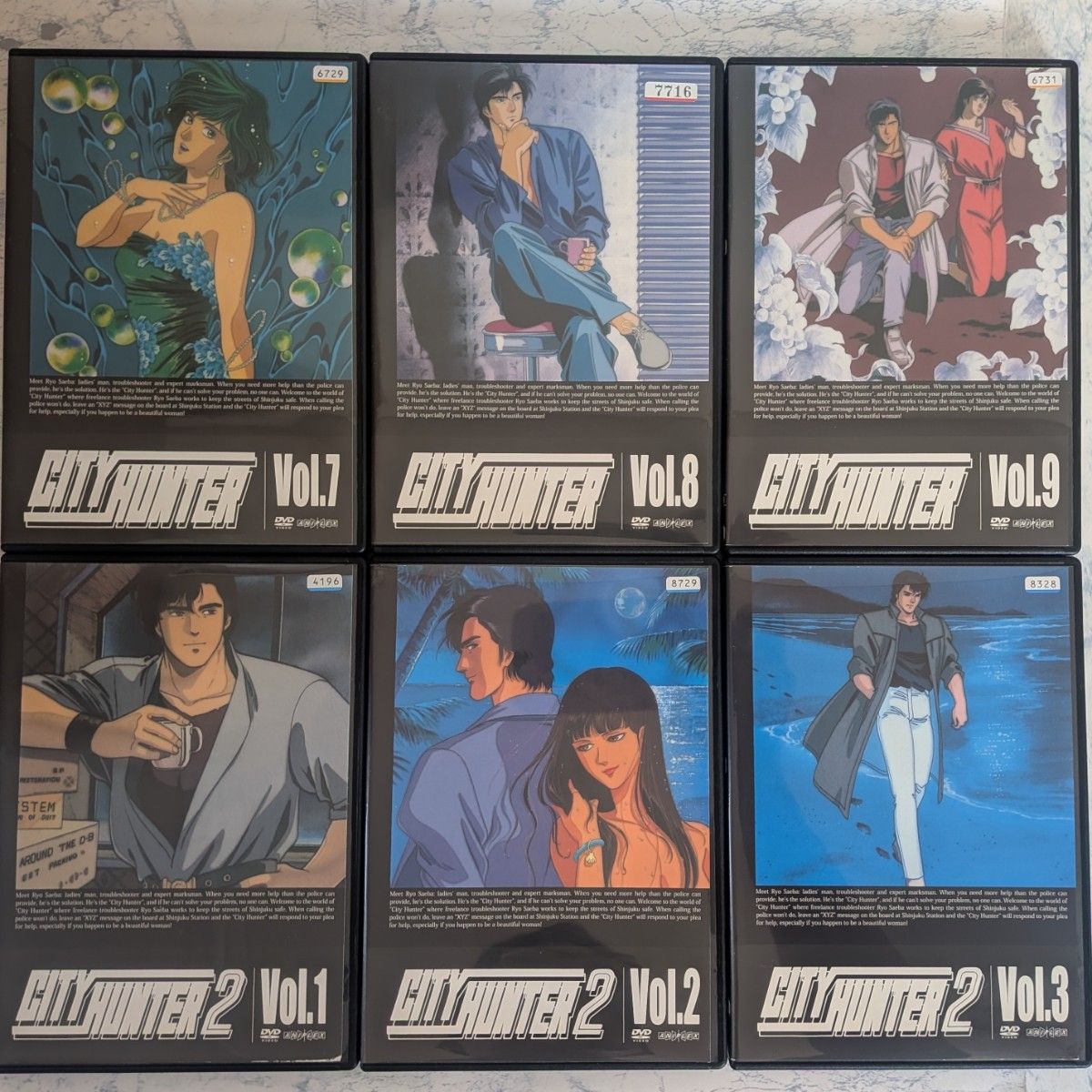 DVD シティーハンター 1期~4期 劇場版 全28巻 不織布ケース｜Yahoo