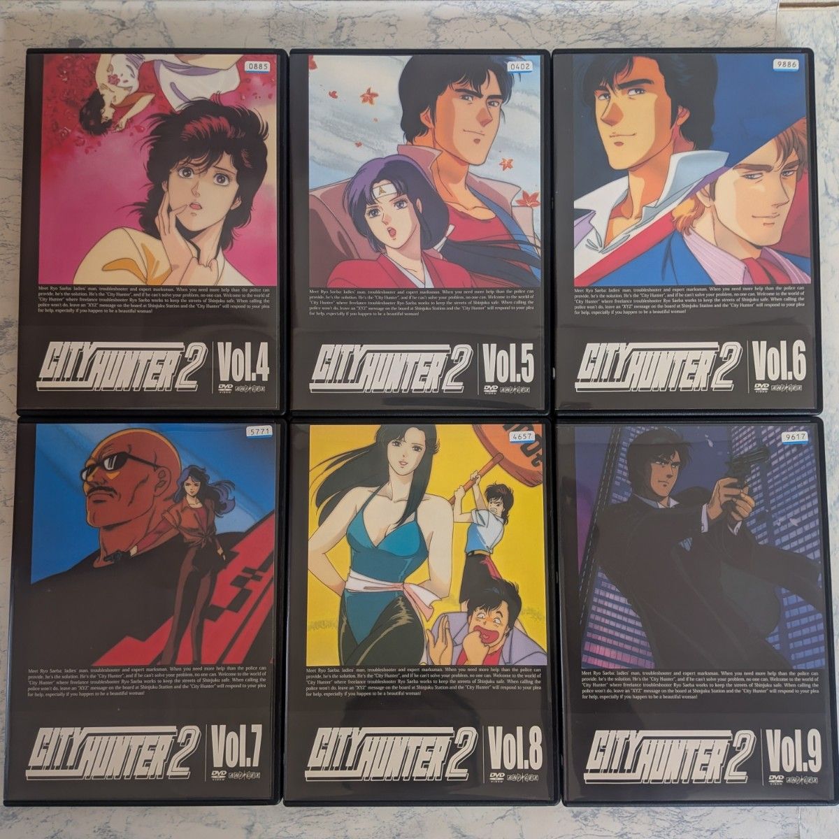 DVD シティーハンター 1期~4期 劇場版 全28巻 不織布ケース｜Yahoo