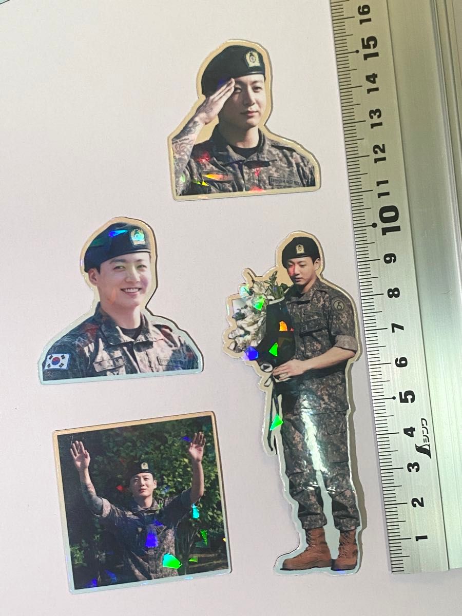 BTS ジョングク 型取りマグネット 8点セット 磁石 グク 韓国グッズ