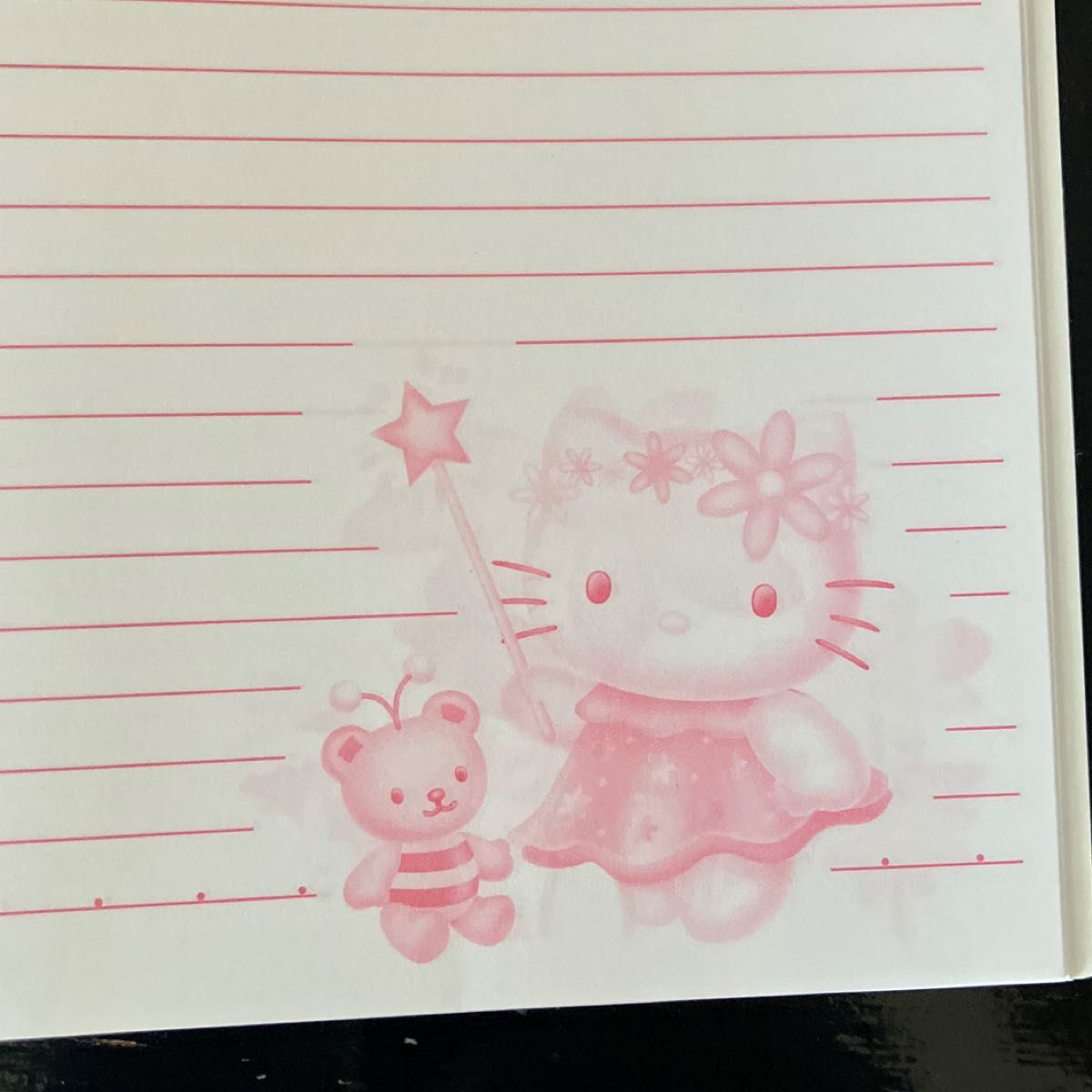 キティ フェアリーシリーズ（花）ノート サンリオ 2000 当時物 ハロー