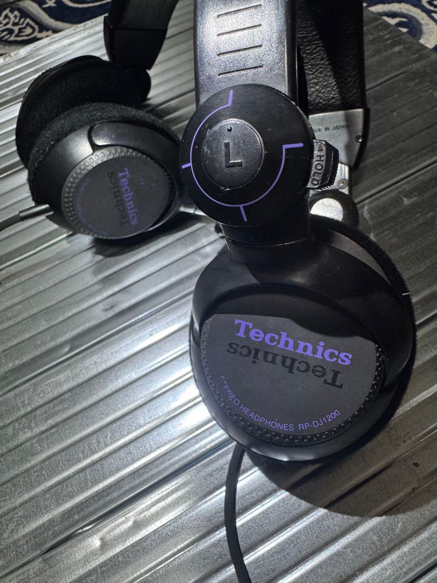 テクニクス ヘッドホン technics head phone 90s ビンテージ dj 1200