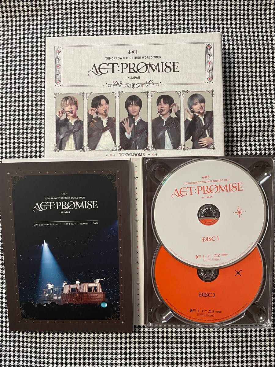 txt ACT PROMISE IN JAPAN 東京ドーム Blu-ray TOMORROW X TOGETHER